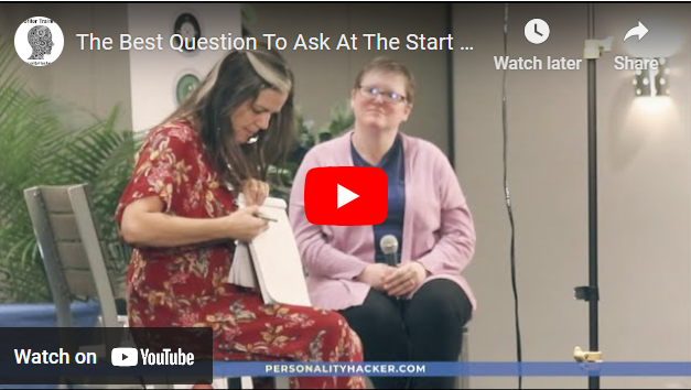 [VIDEO] The Best Question To Ask At The Start Of A Personality Profiling Session